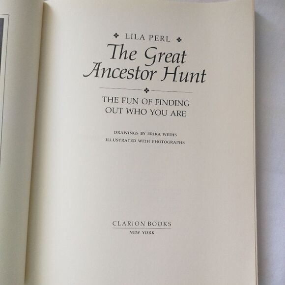 The Great Ancestor Hunt Finding Out Who You Are Li - Picture 3 of 12